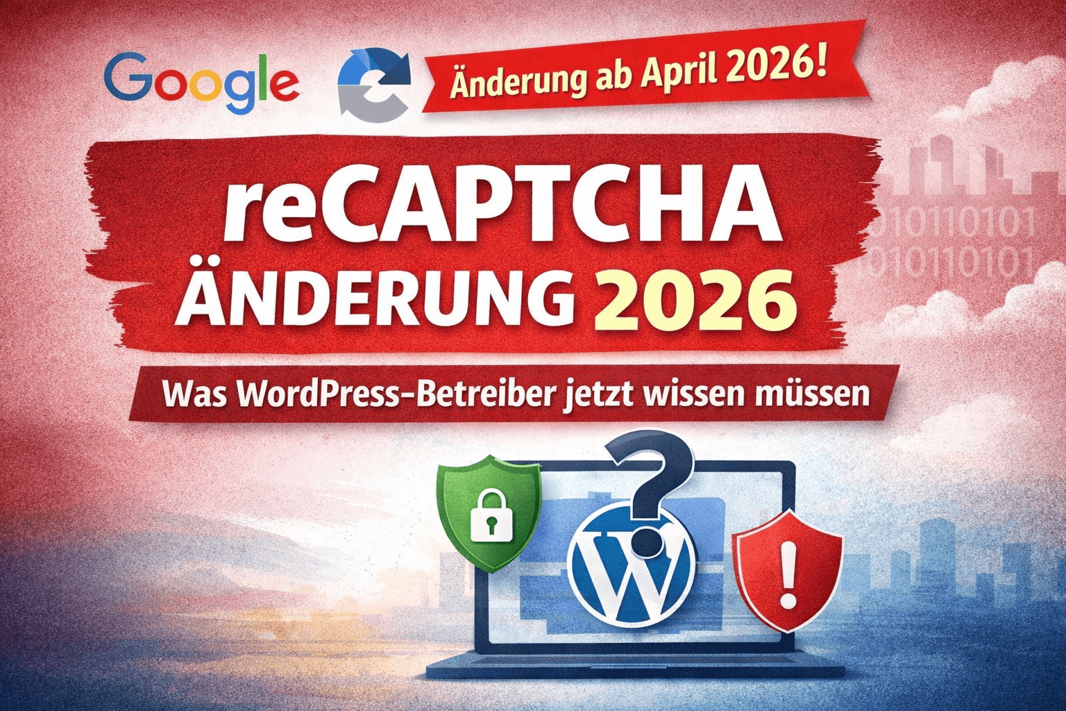 Google reCaptcha Änderung 2026